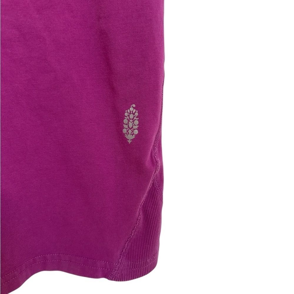 Free People Movement Hot Shot One Piece Romper Magenta Pink - Picture 3 of 7